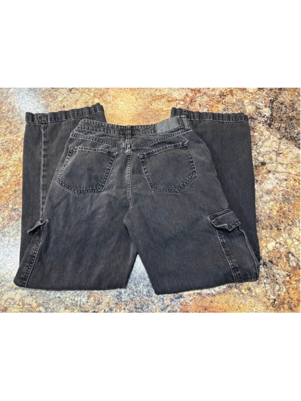 Aeropostale High Rise Wide Leg Cargo Pants - Picture 2 of 7